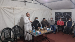  فيديو: الشيخ مسعد أبو غانم في بيت عزاء الشيخ محمد أبو نجم "جميعنا شركاء في القتل"